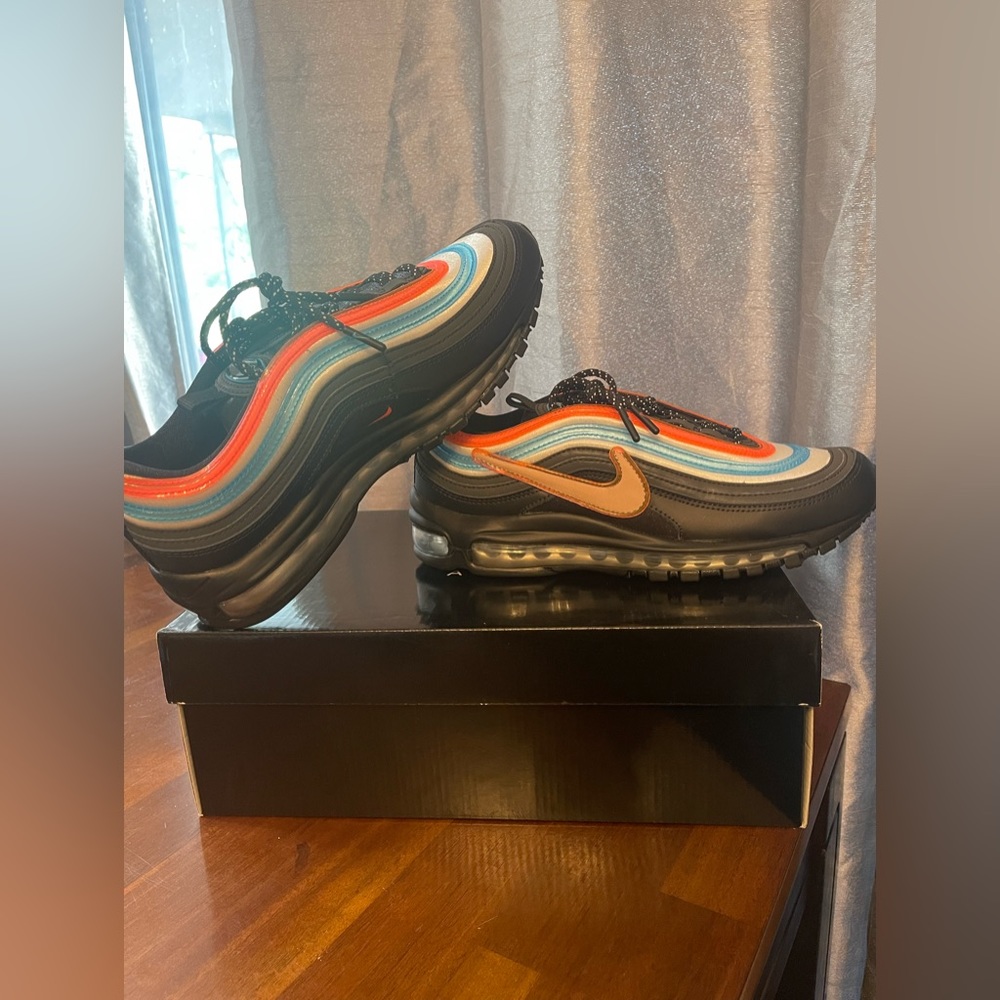 SOLD New Nike Air Max 97 Neon Seoul Mens Size 9 In box
